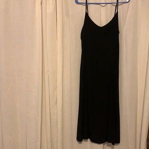 Black swing dress
